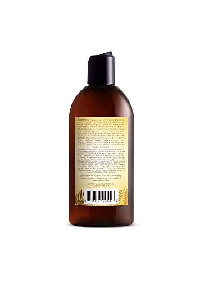 Just Nutritive Sunless Tanning Lotion Light To Medium Tones ; Indoor Self Tanner ; Body Tanning Lotion ; Sun Ed Glow; Bronzer Lotion For All Skin Types ; ; 8 Oz  - Image 3