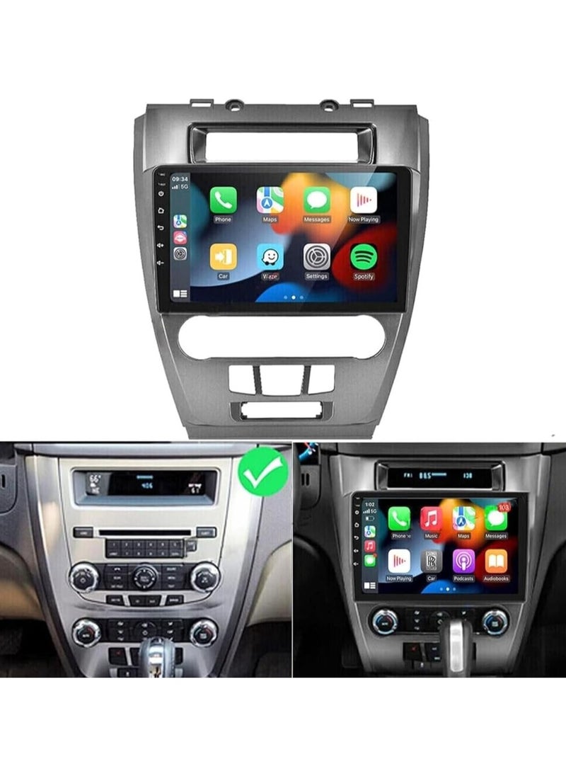 فيريكس ستيريو سيارة أندرويد لفورد فيوجن 2009-2012 يدعم Apple Carplay Android Auto لاسلكيًا 4 جيجابايت من ذاكرة الوصول العشوائي شاشة تعمل باللمس QLED كاميرا AHD متضمنة واجهة سريعة 4G Bluetooth Fusion Panel  - Image 2