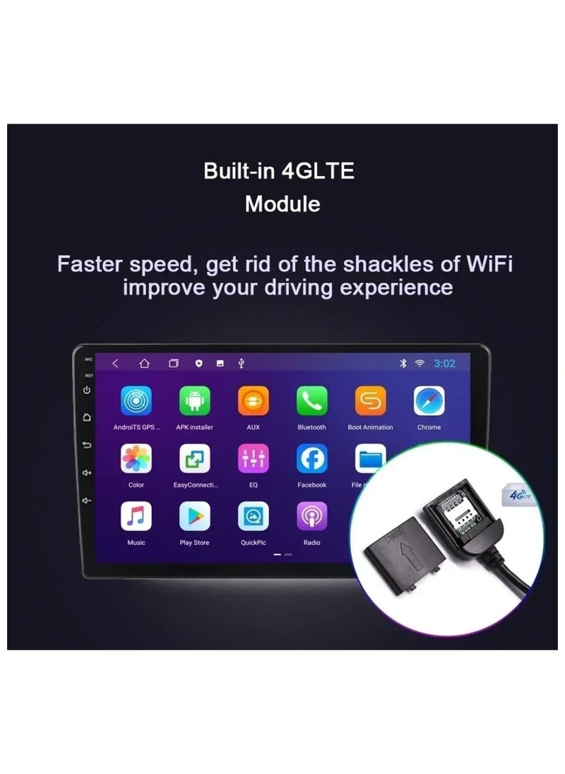 فيريكس ستيريو سيارة أندرويد لفورد فيوجن 2009-2012 يدعم Apple Carplay Android Auto لاسلكيًا 4 جيجابايت من ذاكرة الوصول العشوائي شاشة تعمل باللمس QLED كاميرا AHD متضمنة واجهة سريعة 4G Bluetooth Fusion Panel  - Image 3