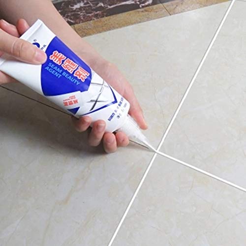 Generic Waterproof Tiles Gap Filler Sealant for Bathroom Kitchen Balcony Terrace Multipurpose Sealant 180ml Pack of 1 White  - Image 2