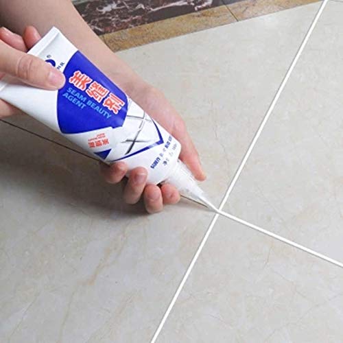 Generic Waterproof Tiles Gap Filler Sealant for Bathroom Kitchen Balcony Terrace Multipurpose Sealant 180ml Pack of 1 White  - Image 4
