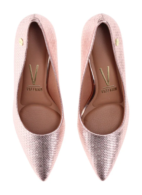 VIZZANO Mid Heels Shoes for Women – Classic Mid Heel Pumps for Girls & Ladies Office Wear