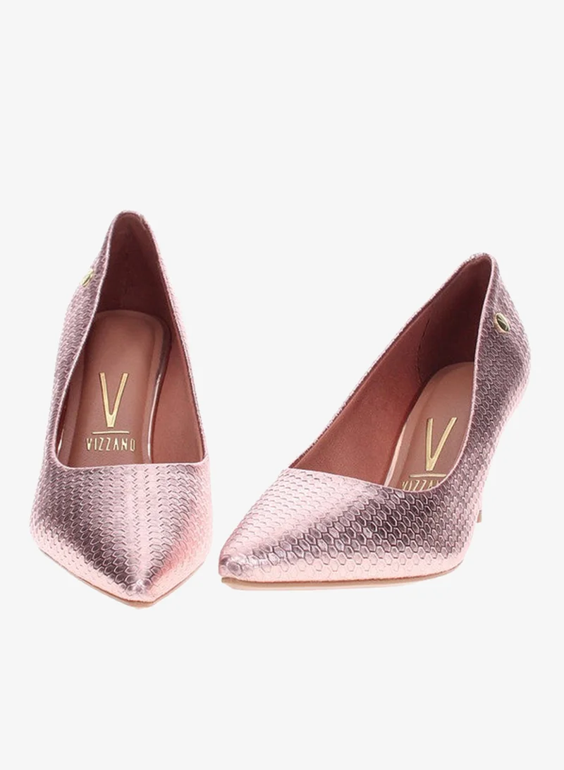 VIZZANO Pink Mid Heels Shoes for Women – Classic Mid Heel Pumps for Girls & Ladies Office Wear for Women | Best Price UAE