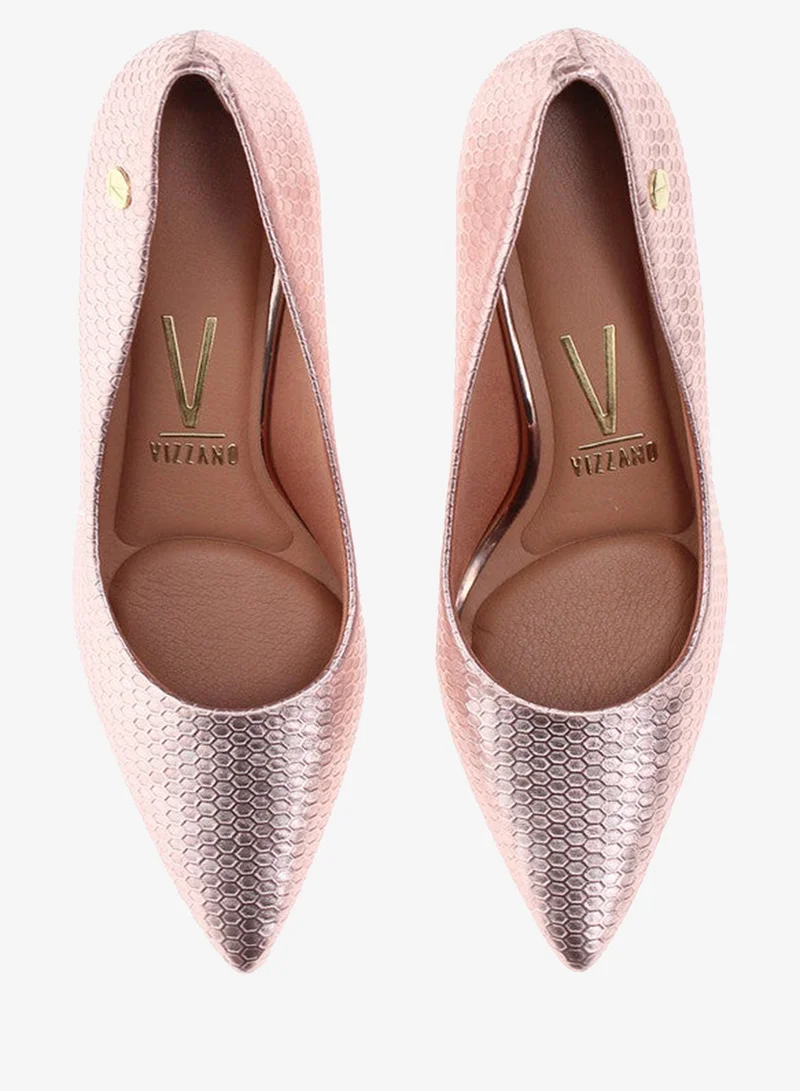 VIZZANO Pink Mid Heels Shoes for Women – Classic Mid Heel Pumps for Girls & Ladies Office Wear for Women | Best Price UAE