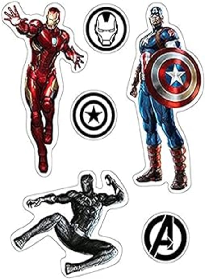 Abystyle Marvel Sticker - Multi Color