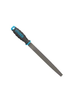 Starex Starex File Flat 12" Soft Grey Rubber Handle T12 Steel 