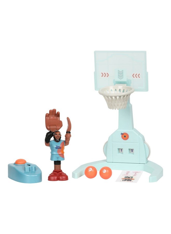 Space Jam ألعاب مووس: الفضاء جام: إرث جديد - مجموعة اللعب سوبر شوت ودانك مع تمثال ليبرون، متعدد الألوان (14568) - Image 2