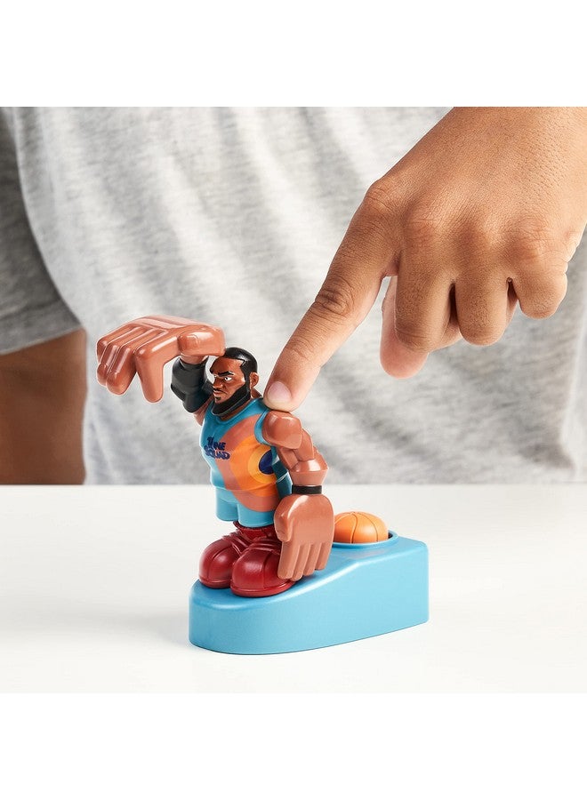 Space Jam ألعاب مووس: الفضاء جام: إرث جديد - مجموعة اللعب سوبر شوت ودانك مع تمثال ليبرون، متعدد الألوان (14568) - Image 4