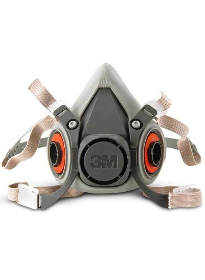 ثري ام قناع تنفس نصف وجهي متوسط قابل لإعادة الاستخدام 3M 6200 - Image 1