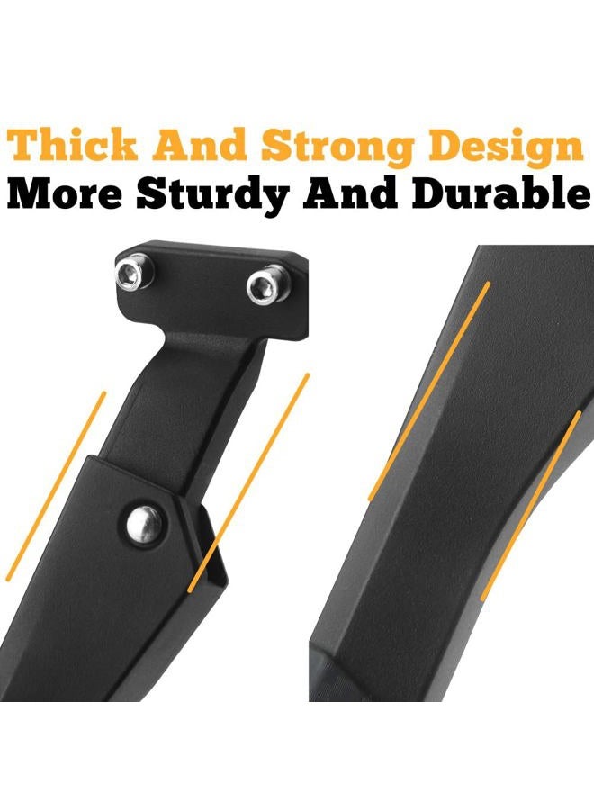 Sataway Kickstand Adjustable Heavy Duty Rear Mount Bicycle Aluminum Alloy Kick Stand for 26-29inch EBike,Mountain Bike,Dirt Bike (40mm) - Image 3