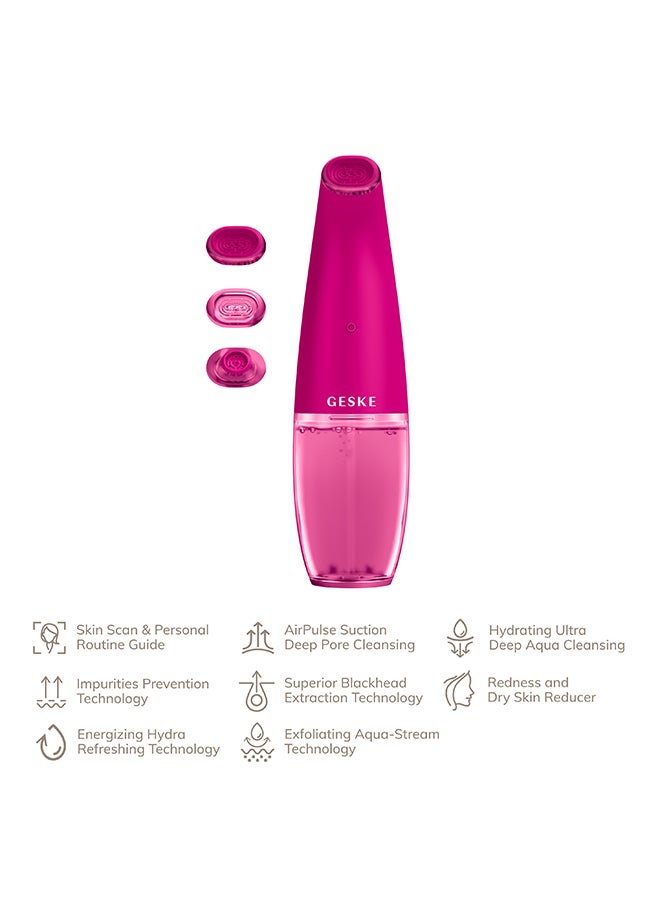 GESKE Aqua-Stream Face Cleanser | 8-in-1| Multifunctional Hydra Face Care Device | Professional Facial Suction  Cleaning  Moisturizing and Exfoliating Device for Home Use- Magenta - https://f.nooncdn.com/p/pzsku/Z189ADCCD3466BA5470D5Z/45/_/1718279041/5490083e-bf75-49d7-9c45-80a2da5d7592.jpg?width=original