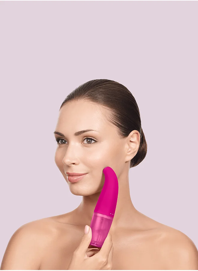 GESKE GESKE Aqua-Stream Face Cleanser | 8-in-1| Multifunctional Hydra Face Care Device | Professional Facial Suction  Cleaning  Moisturizing and Exfoliating Device for Home Use- Magenta