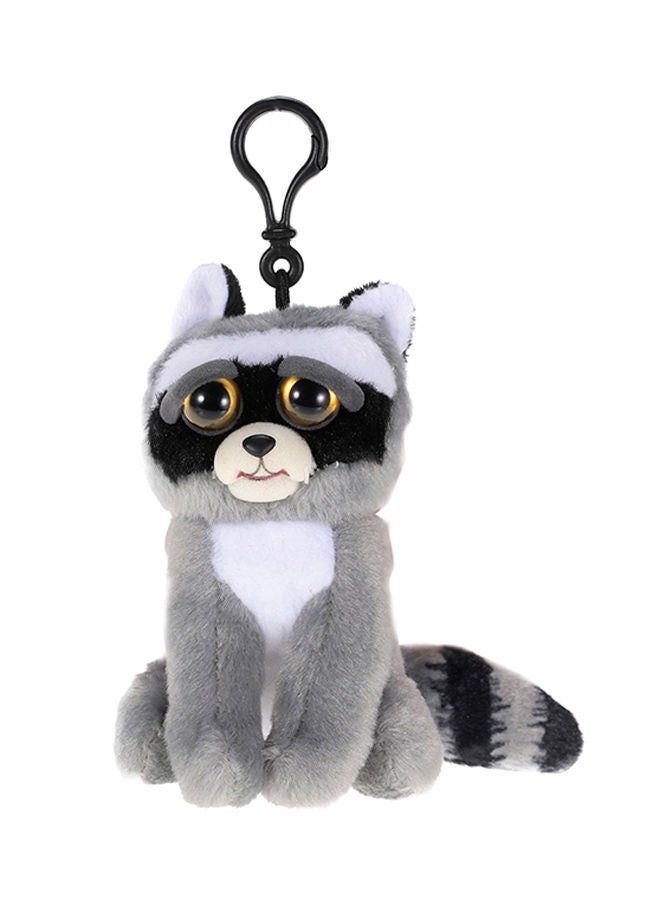 NIBEMINENT Feisty Pets Mini Raccoon Keychain Adorable Stuffed Toy - Image 1