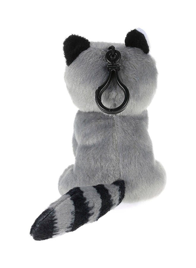 NIBEMINENT Feisty Pets Mini Raccoon Keychain Adorable Stuffed Toy - Image 3