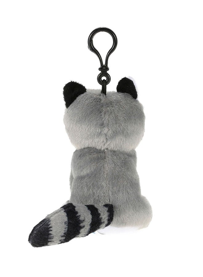 NIBEMINENT Feisty Pets Mini Raccoon Keychain Adorable Stuffed Toy - Image 2
