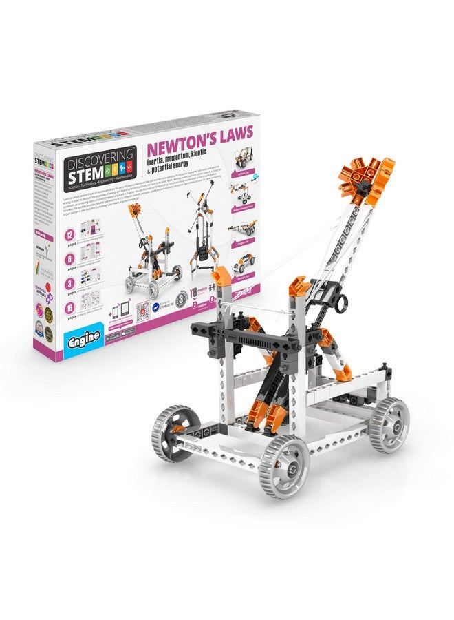 Engino- STEM Toys, Construction Toys for Kids 9+, Newton's Laws Inertia, Kinetic & Potential Energy, Educational Toys, STEM Kits, Gifts for Boys & Girls (8 Model Options) - Image 1