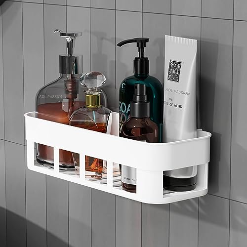 perpetual Bathroom Organiser, Self Adhesive Bathroom Shelf for Wall, Washroom Organizer, Bathroom Rack Stand Without Drilling (4 Pcs) - Image 3