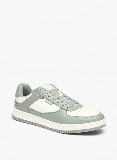 كابا Men's Colourblock Sports Shoes with Lace-Up Closure