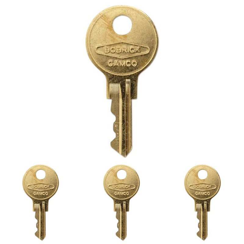 330-43 Model Cat 74 Key for Towel Dispensers, 1 Count (Pack of 4)