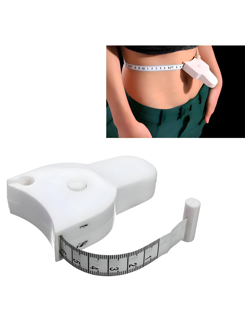 Generic Body Measuring Tape - Bmi, Flexible Fat Tape, Withdrawal Body Measurement Tape, Multi -Use And Multi -Purpose To Track Physical Fitness And Evaluate Health  - Image 1