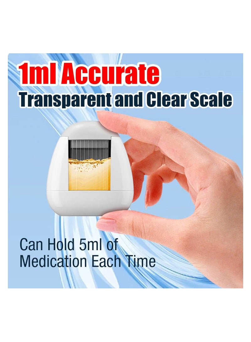 SOLARAE Hair Oil Applicator and Scalp Massager with High Vibration, Red Light Scalp Oil Applicator, for Hair Treatment Growth Medicine Fluid Essential Oil Serum, Scalp Massager, Smooth Root Comb Applicator - Image 4