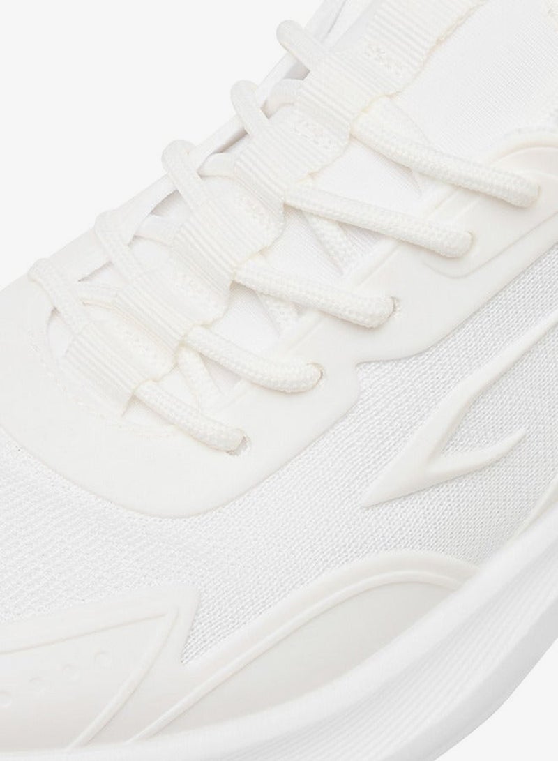 Dash Women Panelled Sports Shoes with Lace-Up Closure - Image 4