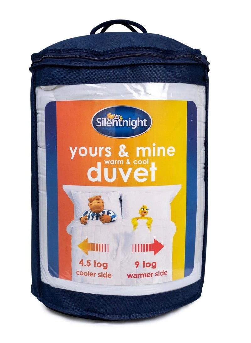 سايلنت نايت Yours and Mine Duvet - Image 1