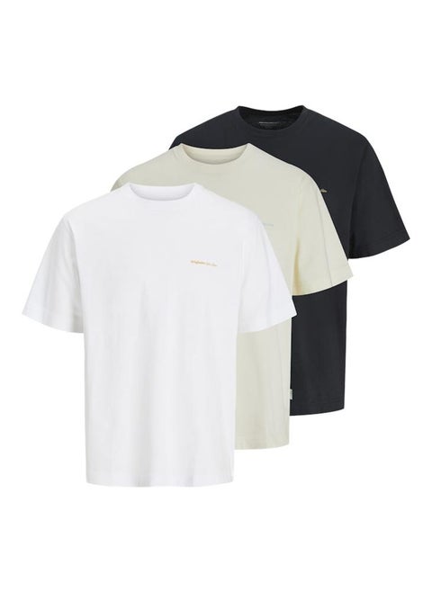 JORPAROS EASTERSKETCH TEE SS CREW 3PK MP