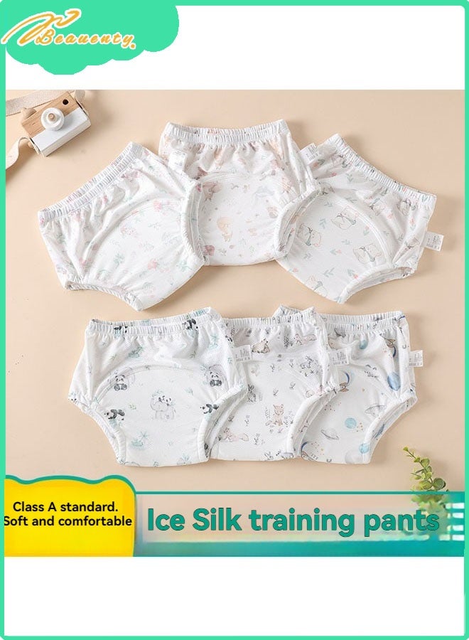 Beauenty Baby Potty Training Pants, Breathable Toddler Boys and Girls Pee Training Underpants, Reusable Cotton Training Pants for 0-3 Years Baby and Toddlers Unisex - Image 1