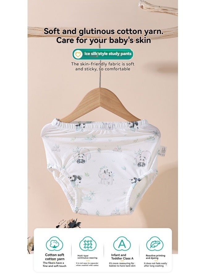 Beauenty Baby Potty Training Pants, Breathable Toddler Boys and Girls Pee Training Underpants, Reusable Cotton Training Pants for 0-3 Years Baby and Toddlers Unisex - Image 2