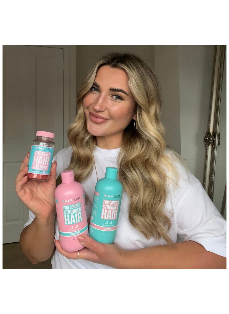 HAIR BURST Hair Growth Conditioner For Woman — Reduces Hair Loss - Strengthens Growth - Contains No SLS and Parabens - Coconut and Avocado Aroma - New Bigger Bottles 350ml  - Image 5