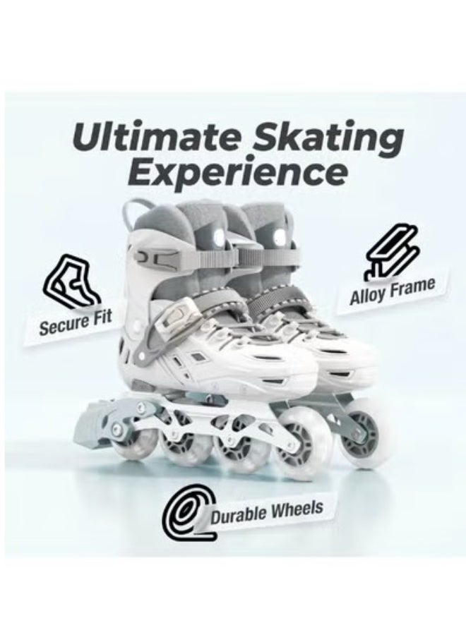 sway Roller Skate Shoes for Kids Adjustable Inline skates for Boys and Girls Beginners - Image 1