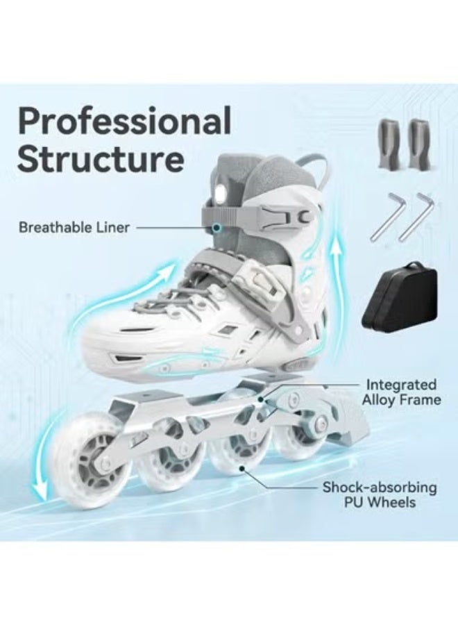 sway Roller Skate Shoes for Kids Adjustable Inline skates for Boys and Girls Beginners - Image 2