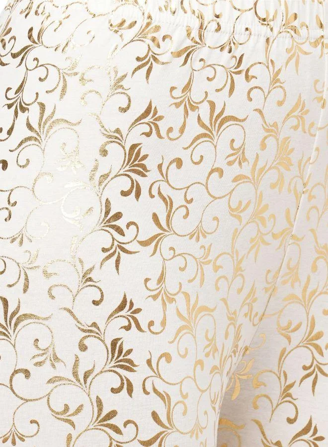 #Be Embroidered Yoke Kurta