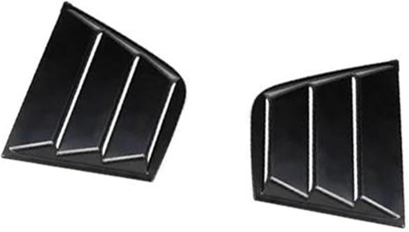 QASULER Car Rear Louver Window Cover Trim for Dodge Charger - Image 1