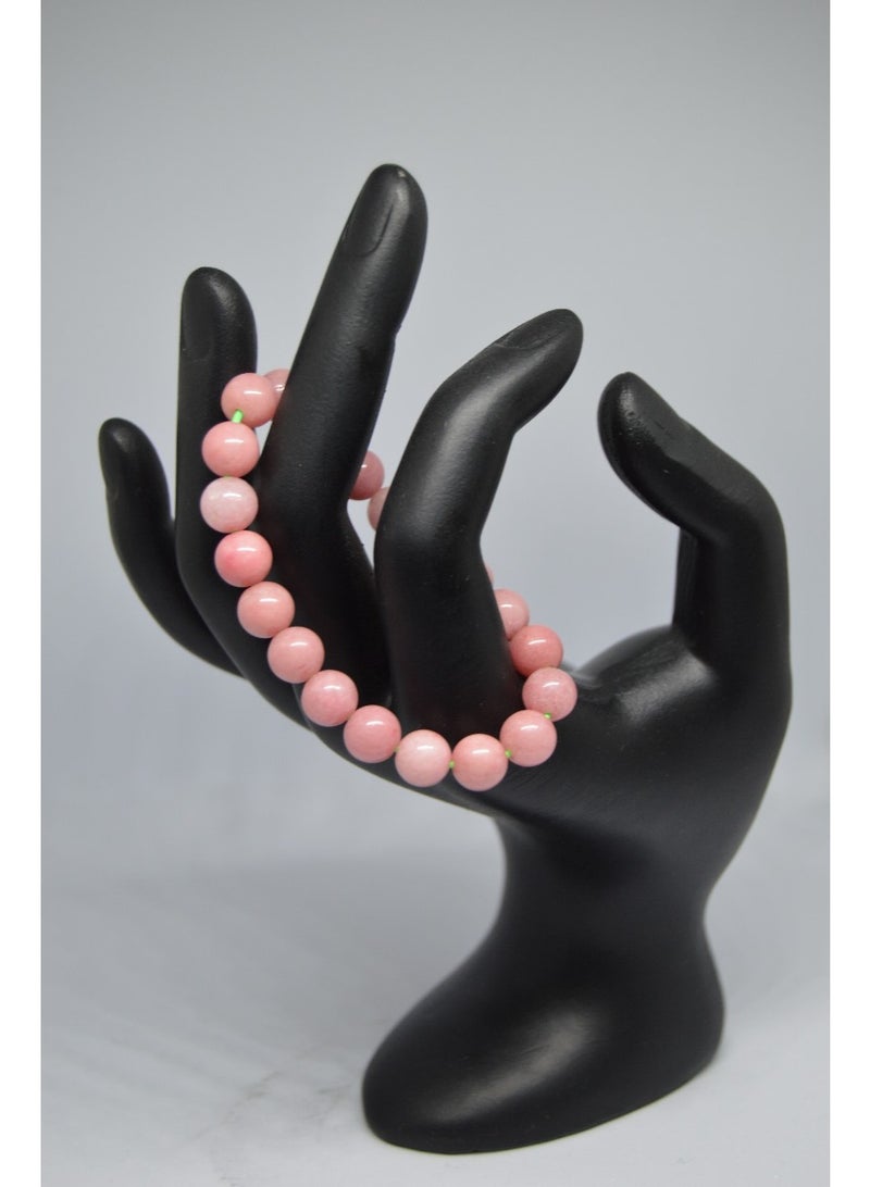 Rohdonite Natural Stone Bracelet - Image 1