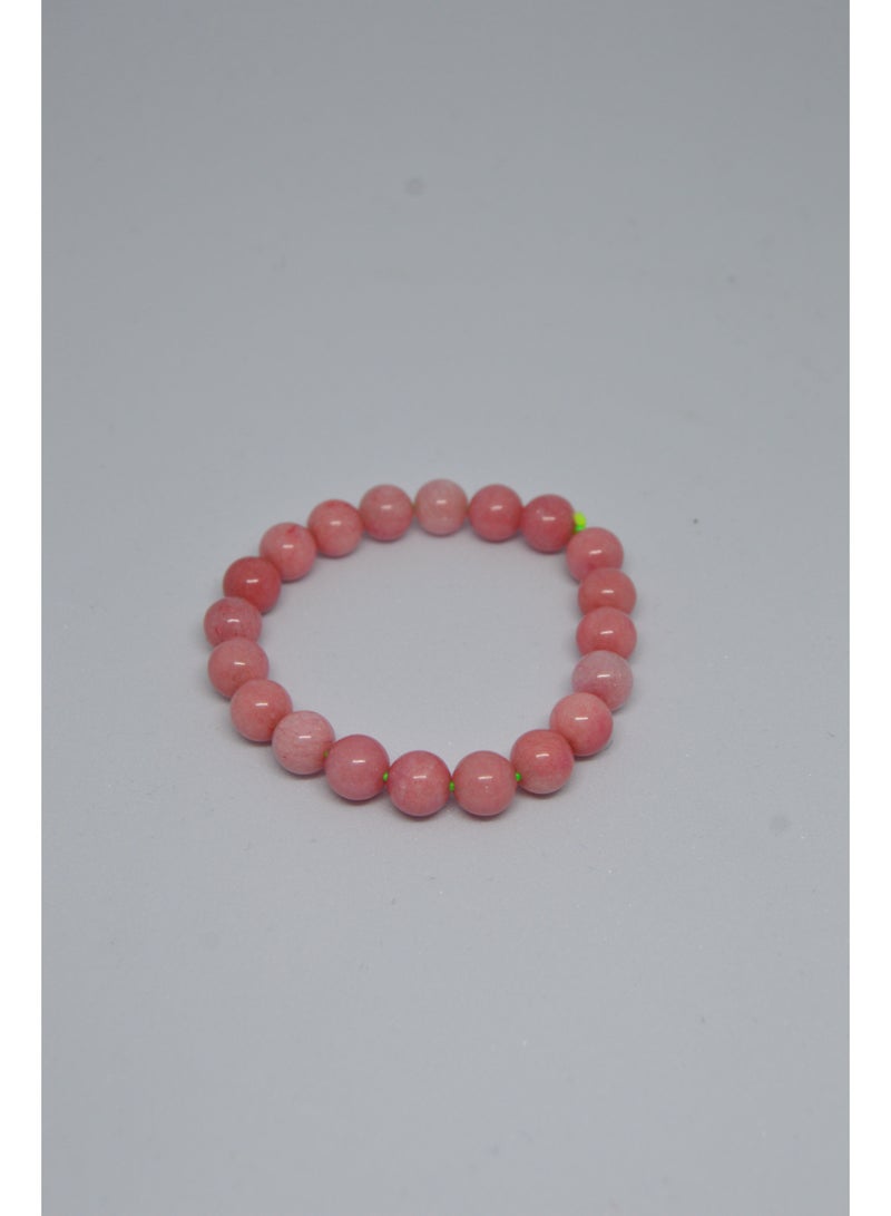 Rohdonite Natural Stone Bracelet - Image 2