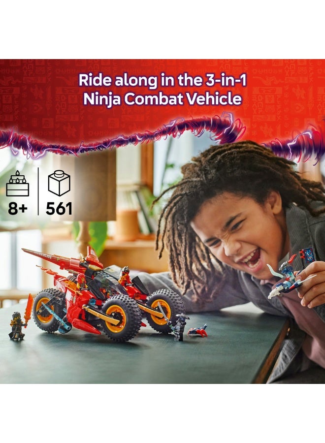 LEGO Ninjago Ninja Combat Vehicle 71844 (561) Pieces  - Image 3
