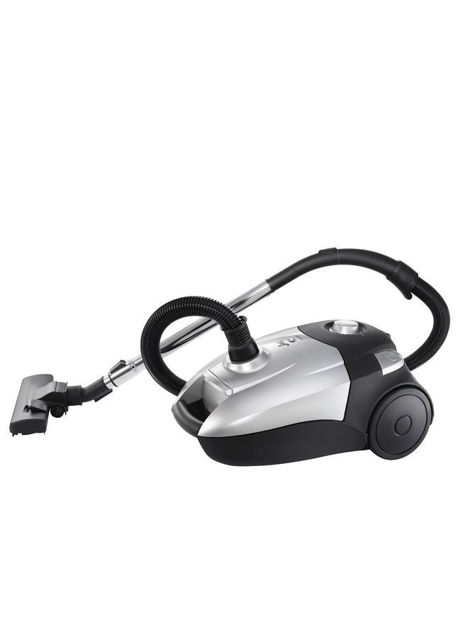 Jac 2400W Silver Vacuum Cleaner jd2400s - Image 1
