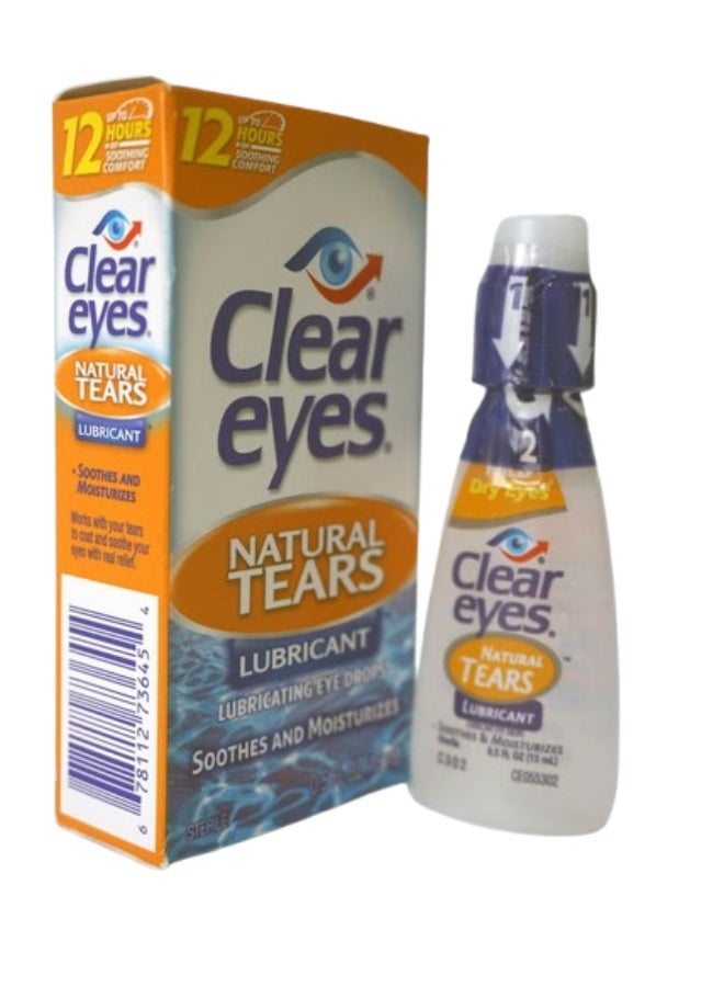 Clear Eyes Natural Tears 15 mL