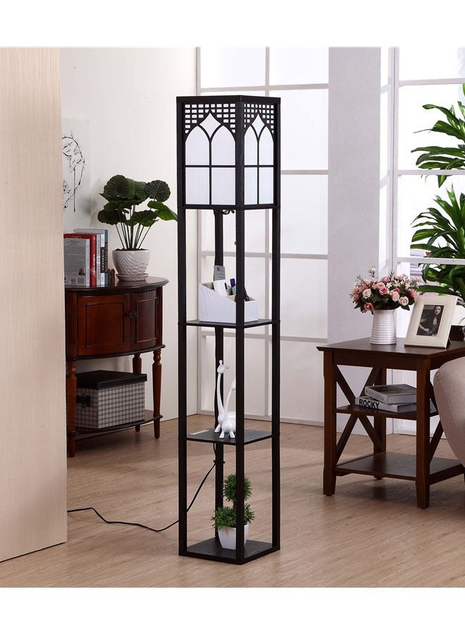 NKX Nordic Modern Bedroom linen cover Standing Floor vertical lamp With 9W bulb - Image 2