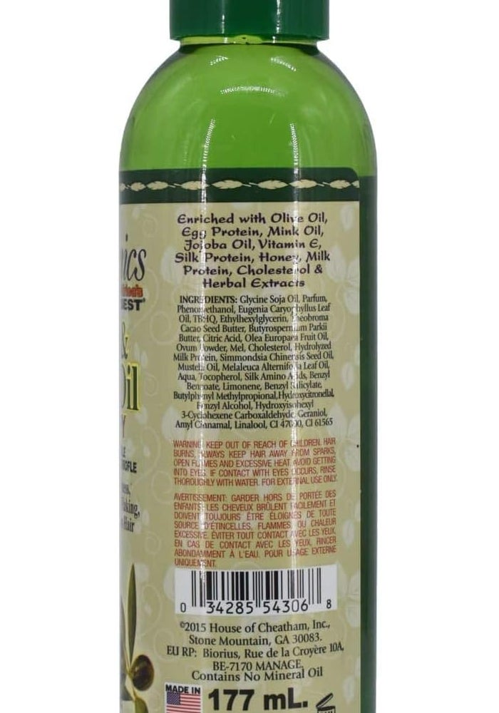 Africa's Best Olive & Clove Oil Therapy - 6 Ounce (177ml) for Dry and Damaged Hair - Image 4
