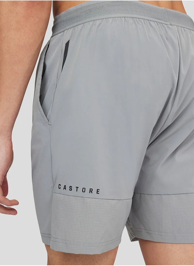كاستور Carbon Capsule Woven 7" Shorts - Slate