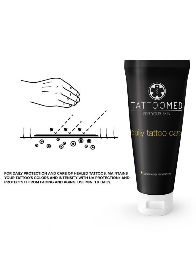 TattooMed Daily Tattoo Care - Aftercare For Vibrant Tattoos and UV Protection - (1 x 100ml) - Image 2