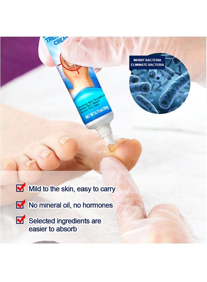 Sumifun Nail Fungus Treatment Cream 20g, Bad Nail Care Ointment, Nail Fungus Treatment, Nail Growth and Repair, Nail Treatment Repair Cream - Image 3