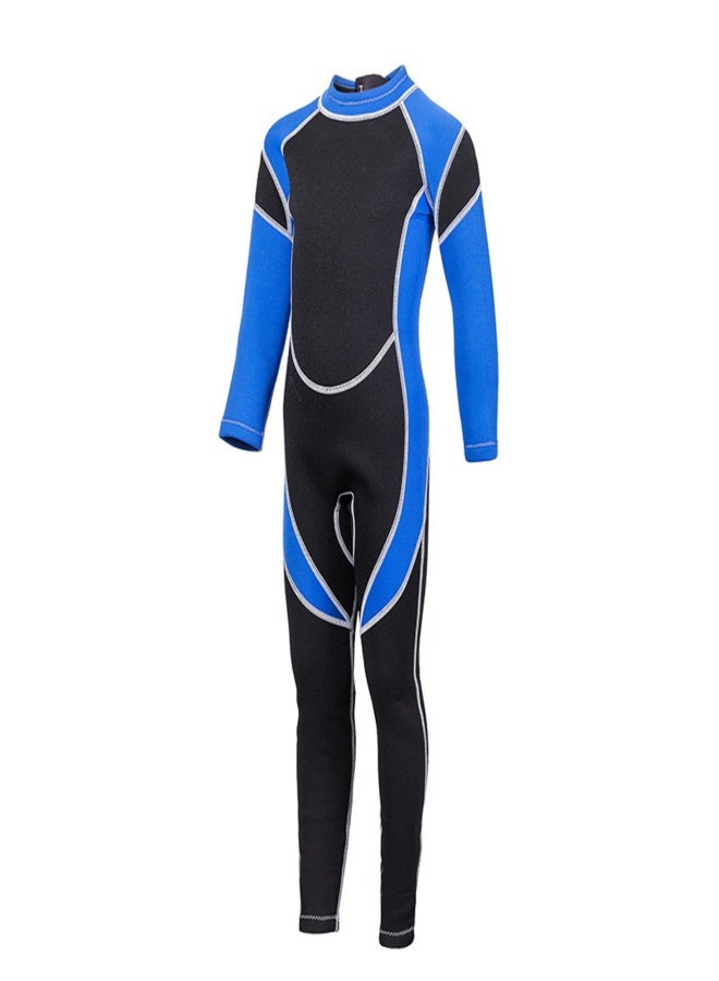 Hisea Kids Wetsuit Girls Boys Zippered Long Sleeve Diving Swimsuit Quick Dry One Piece Chlidren Surf Suit for Water Sports - Image 1