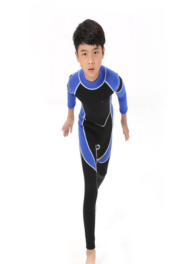 Hisea Kids Wetsuit Girls Boys Zippered Long Sleeve Diving Swimsuit Quick Dry One Piece Chlidren Surf Suit for Water Sports - Image 4