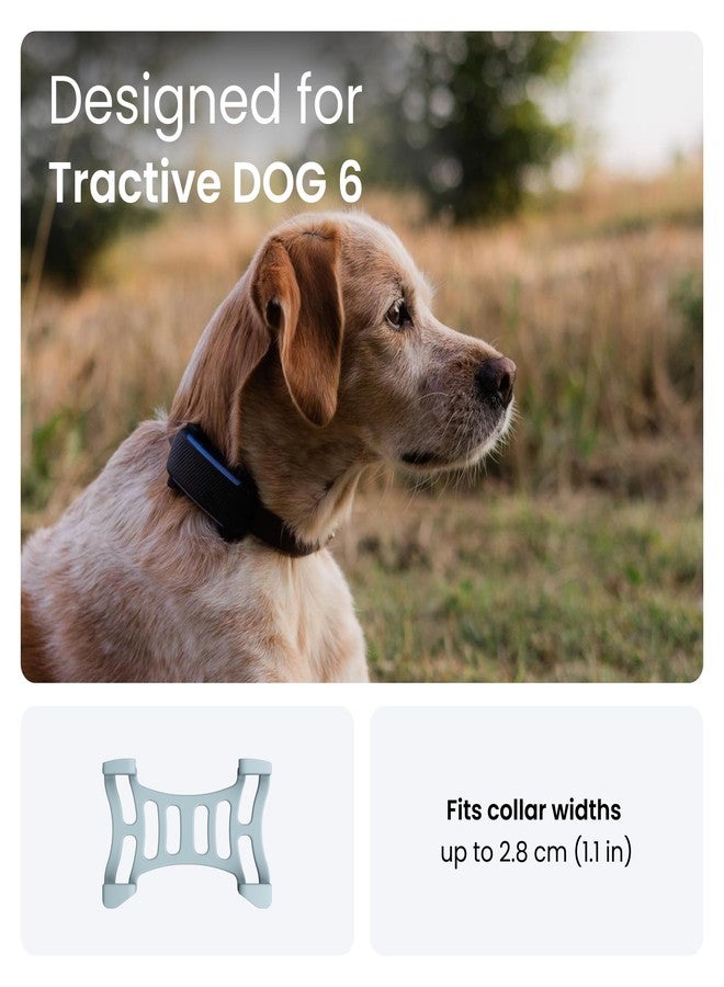 Tractive Rubber Clip Mount x2 for Tractive Dog 6 GPS Tracker (Mint) - Image 2