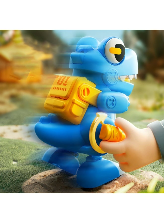 4pcs Wind-Up Toys Dinosaur Clockwork Toys for Toddlers Kids Carnival Birthday Party Favors  - Image 2