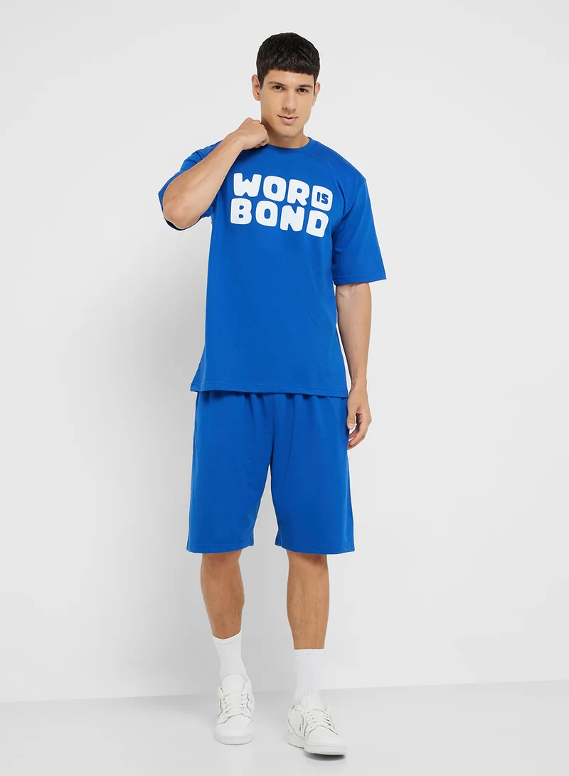 سفنتي فايف T-Shirts And Shorts Co-Ords Sets
